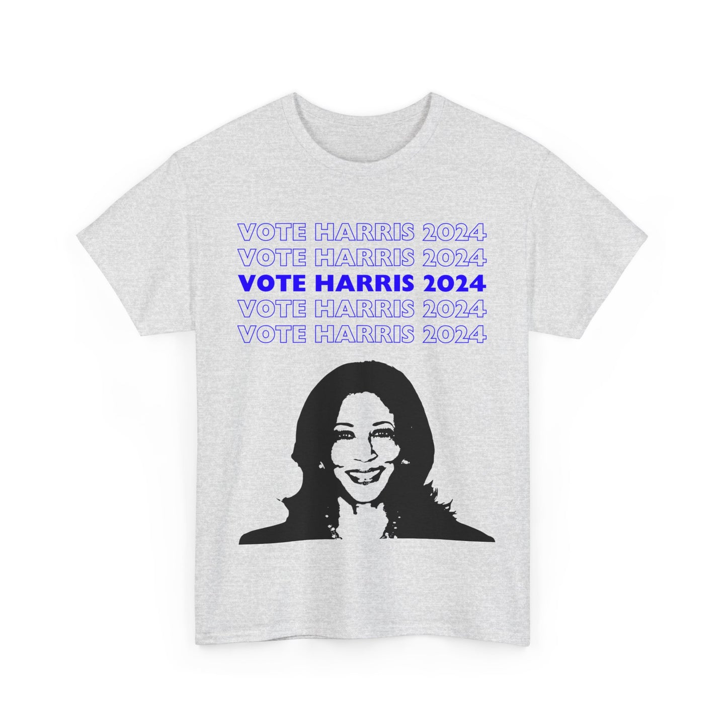 Vote Harris 2024 Modern Design Unisex Heavy Cotton Tee