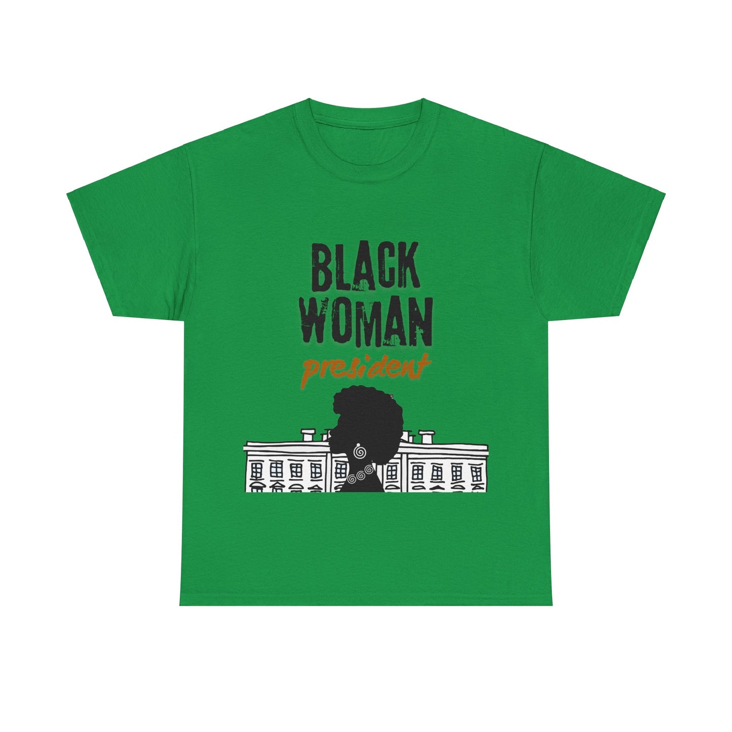 Black History Black Woman President Kamala 2024 Unisex Heavy Cotton Tee