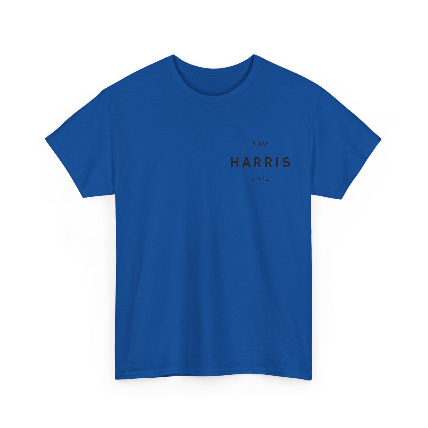 Vote Harris 2024 Modern Double Sided Unisex Heavy Cotton Tee