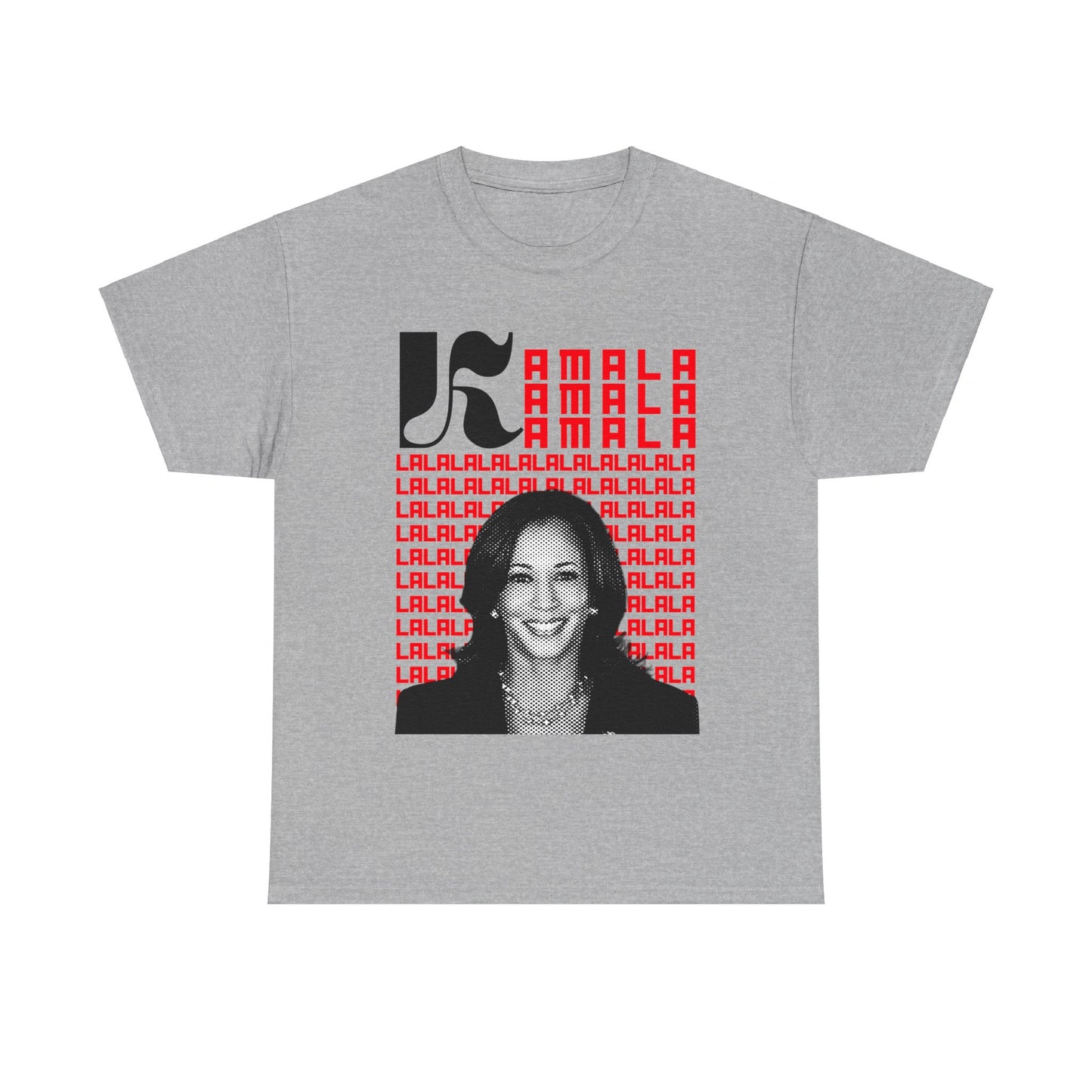 Kamala 2024 Screen Black and White Unisex Heavy Cotton Tee