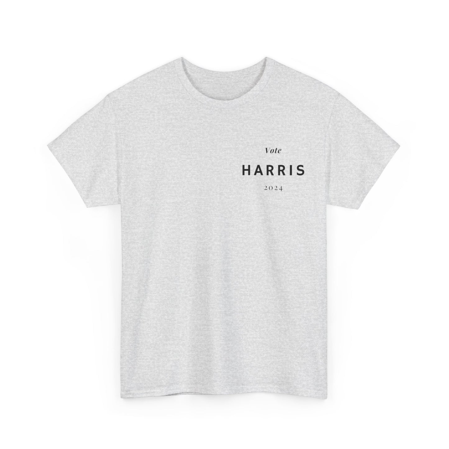 Vote Harris 2024 Modern Double Sided Unisex Heavy Cotton Tee