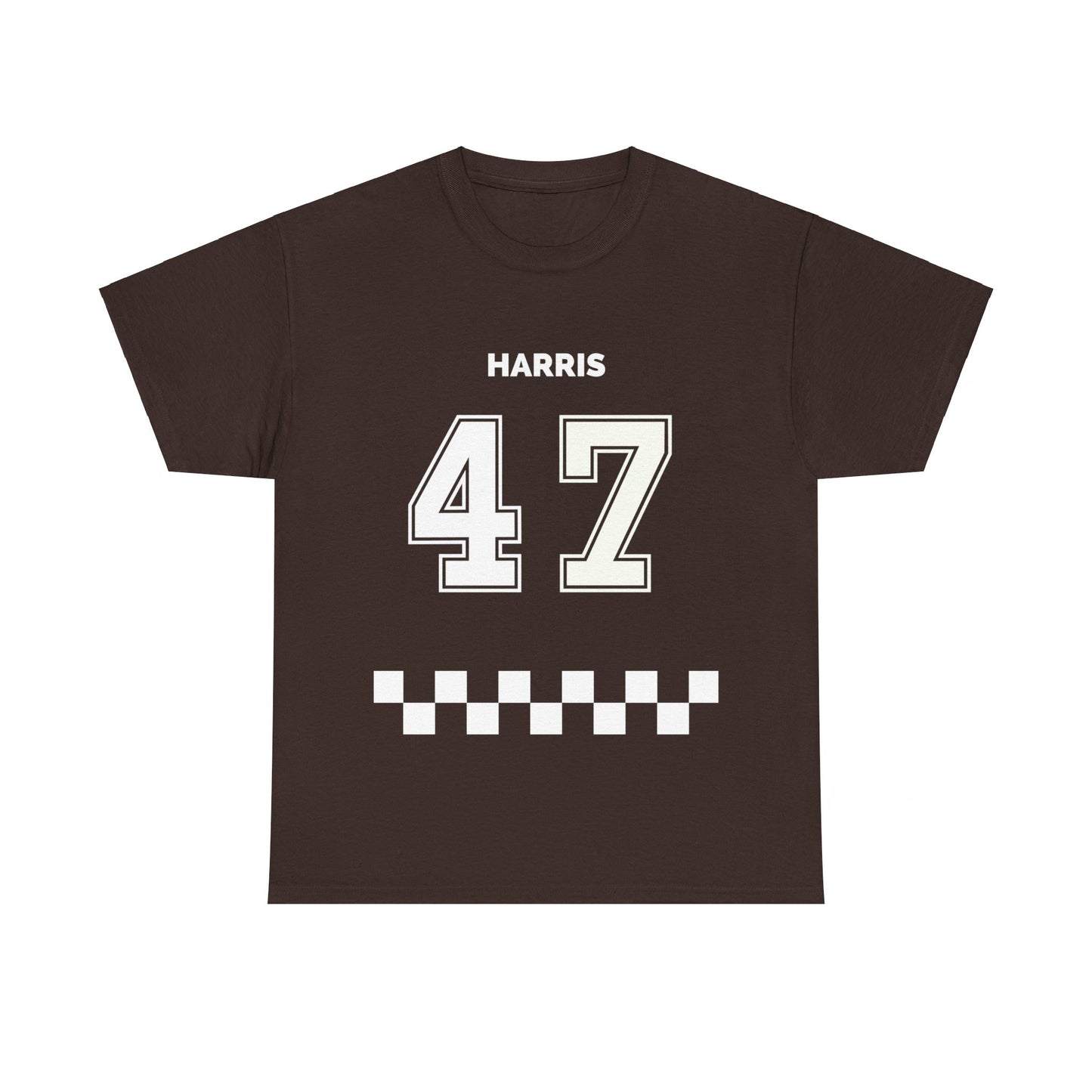 Harris 47 Election Jersey Style Unisex Heavy Cotton Tee