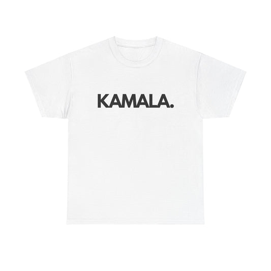 Basic Kamala. Bold Font 2024 Election Unisex Heavy Cotton Tee