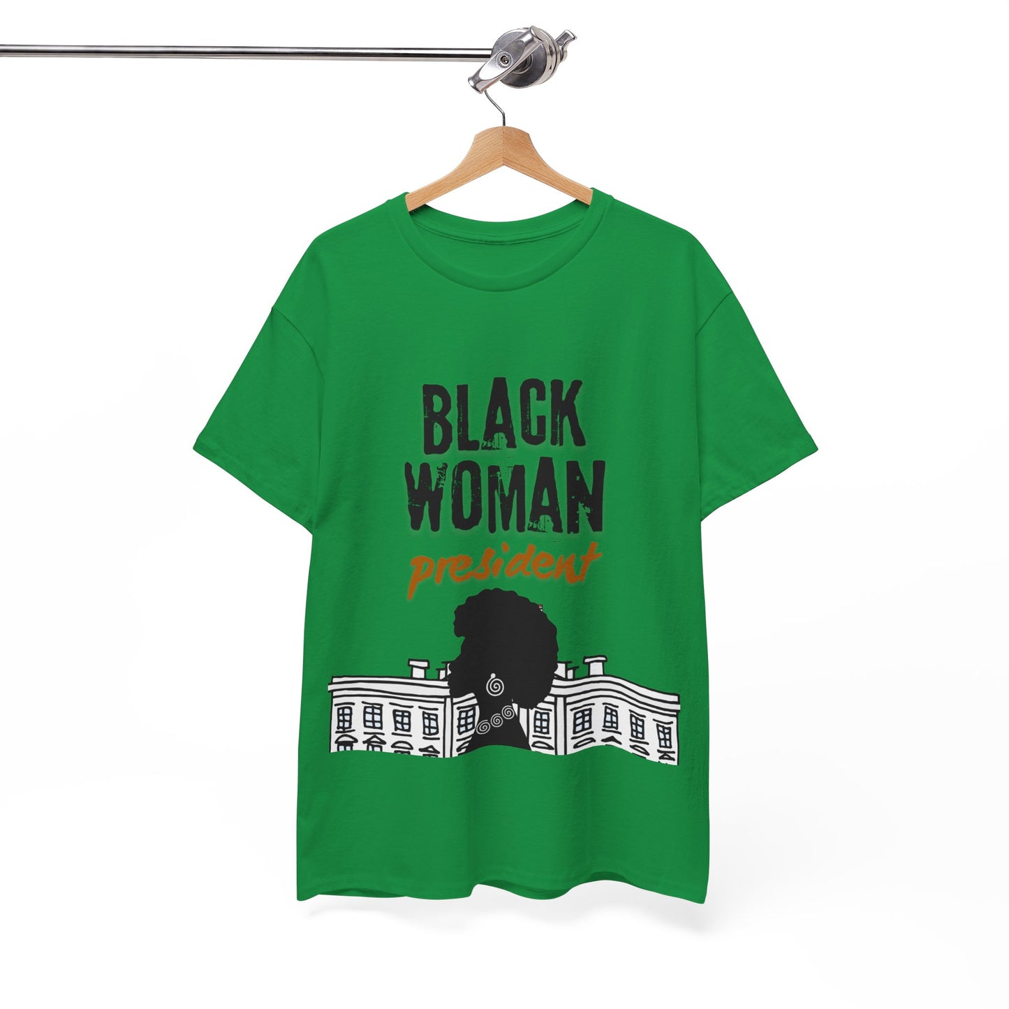 Black History Black Woman President Kamala 2024 Unisex Heavy Cotton Tee