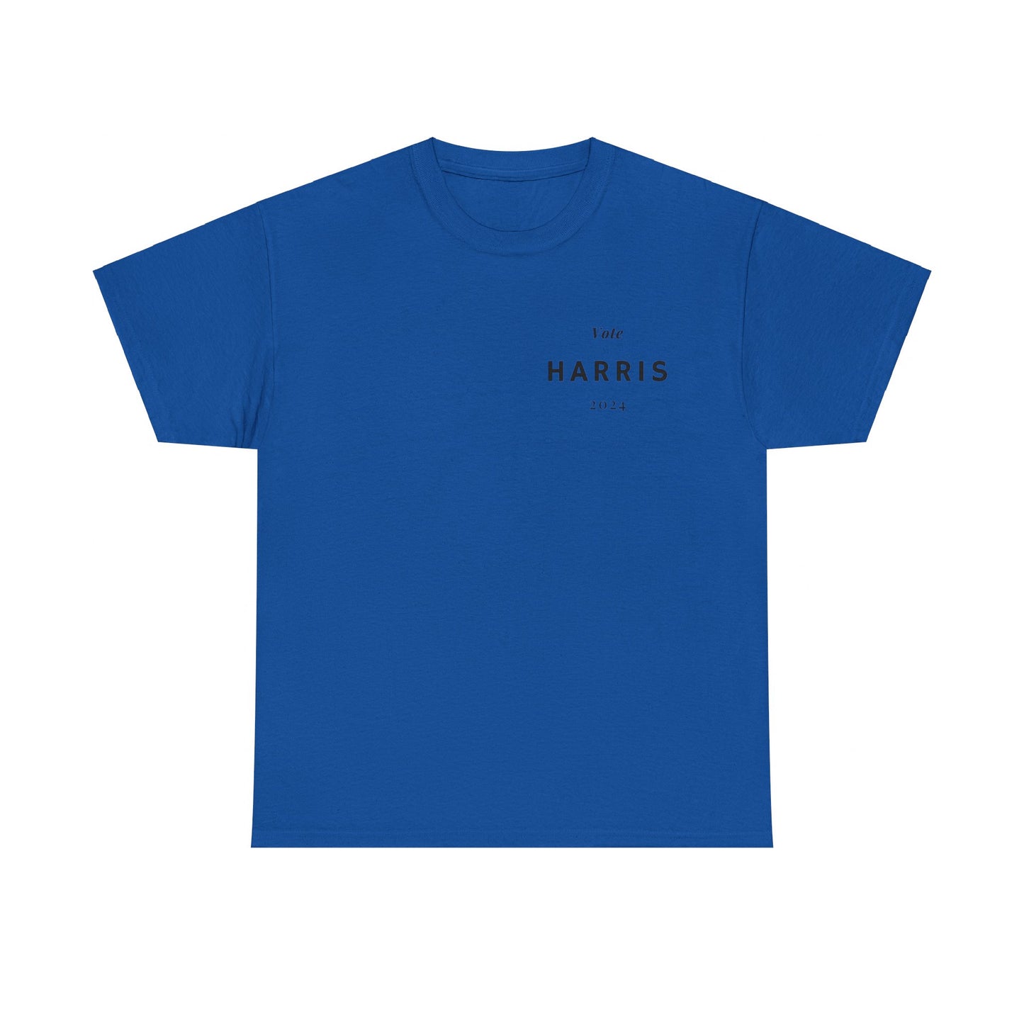 Vote Harris 2024 Modern Double Sided Unisex Heavy Cotton Tee