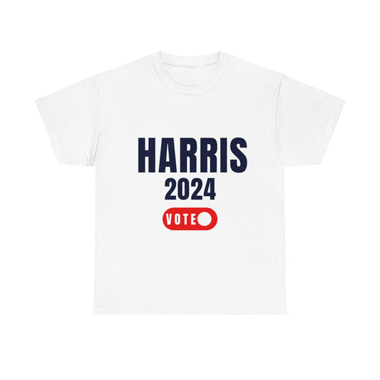 Bold Vote Harris 2024 Unisex Heavy Cotton Tee